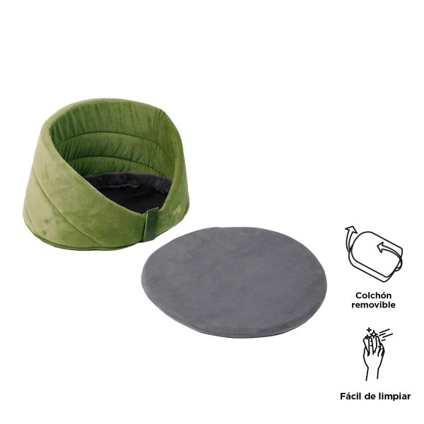 Cama Otto Verde pequeña - Imagen 3