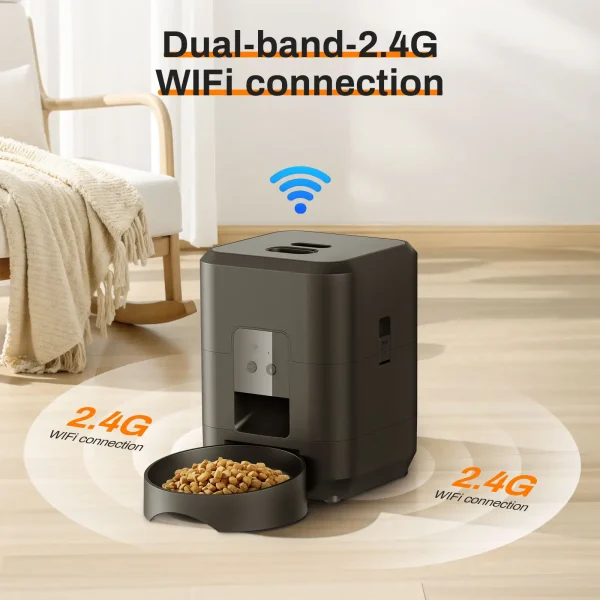 Alimentador Automatico para Mascotas 2L (2 kg) WIFI - Imagen 7