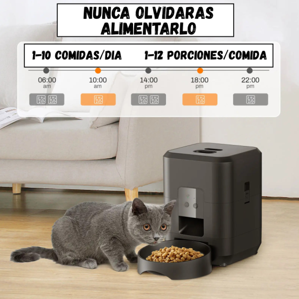 Alimentador Automatico para Mascotas 2L (2 kg) WIFI - Imagen 4