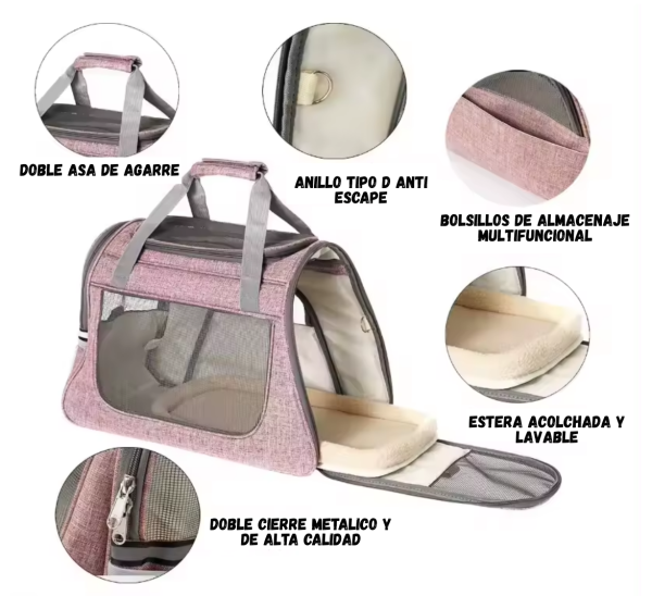 Pet Carrier Luxury - Imagen 5