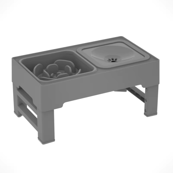 Comedero Elevado Ajustable - Imagen 2