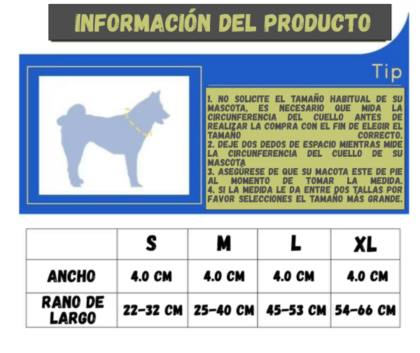 Collar Táctico Nylon Resistente - Imagen 10