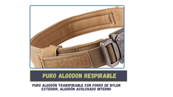 Collar Táctico Nylon Resistente - Imagen 7